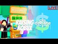 PLS DONATE Raising Stream/ Other Games😎