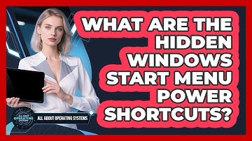 What Are The Hidden Windows Start Menu Power Shortcuts? - All About Operating Systems