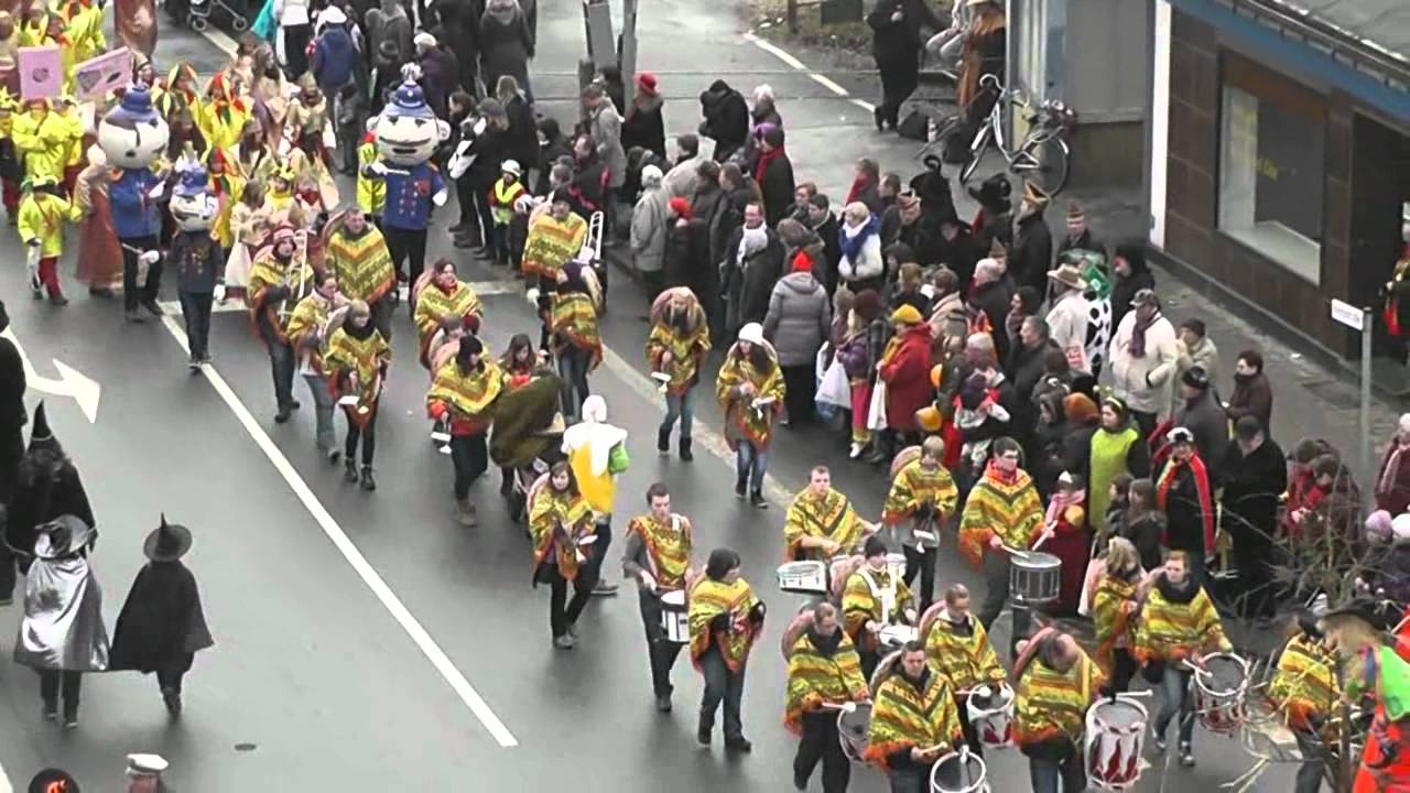 Karneval in Beckum Rosenmontagsumzug 2012