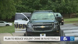 Fayetteville increasing number of police officers to target gun violence