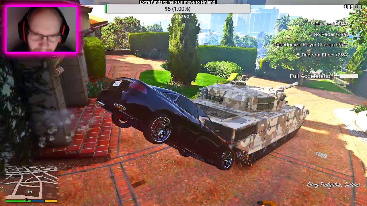 Twitch Chat controls Chaos GTA V Story Mode Part 10 - YouTube