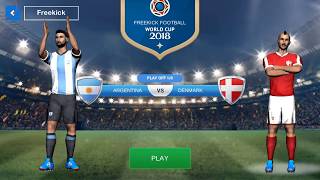 Freekick World Soccer Cup 2018 Android Gameplay HD Video Play With Games screenshot 3