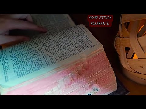 ASMR com SUSSUROS para te Relaxar | Leitura Noturna parte 2