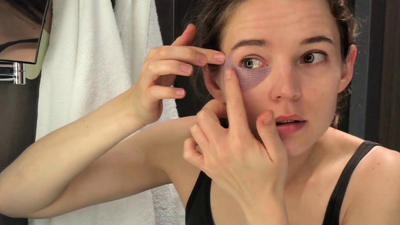 DR. KITZINGER® AntiAging EYE MASK Anwendung YouTube