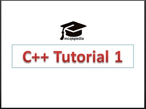 C++ in pashto tutorial 1