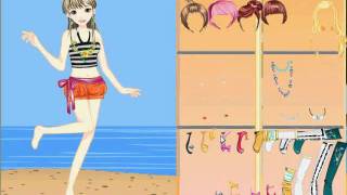 beach girl dress up screenshot 5