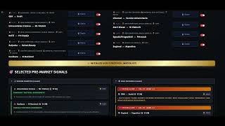 Information Vantage Quant AI: Automated Sports Data Analytics & Market Scanner (UI Showcase) Update