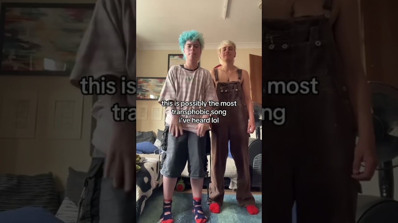the MOST TRANSPHOBIC song - but it is catchy (i’m trans)