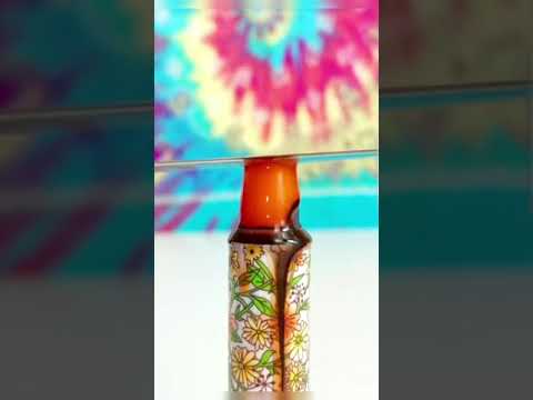 Lipstick Melting By Hot Knife Satisfying Shorts Shorts ASMR