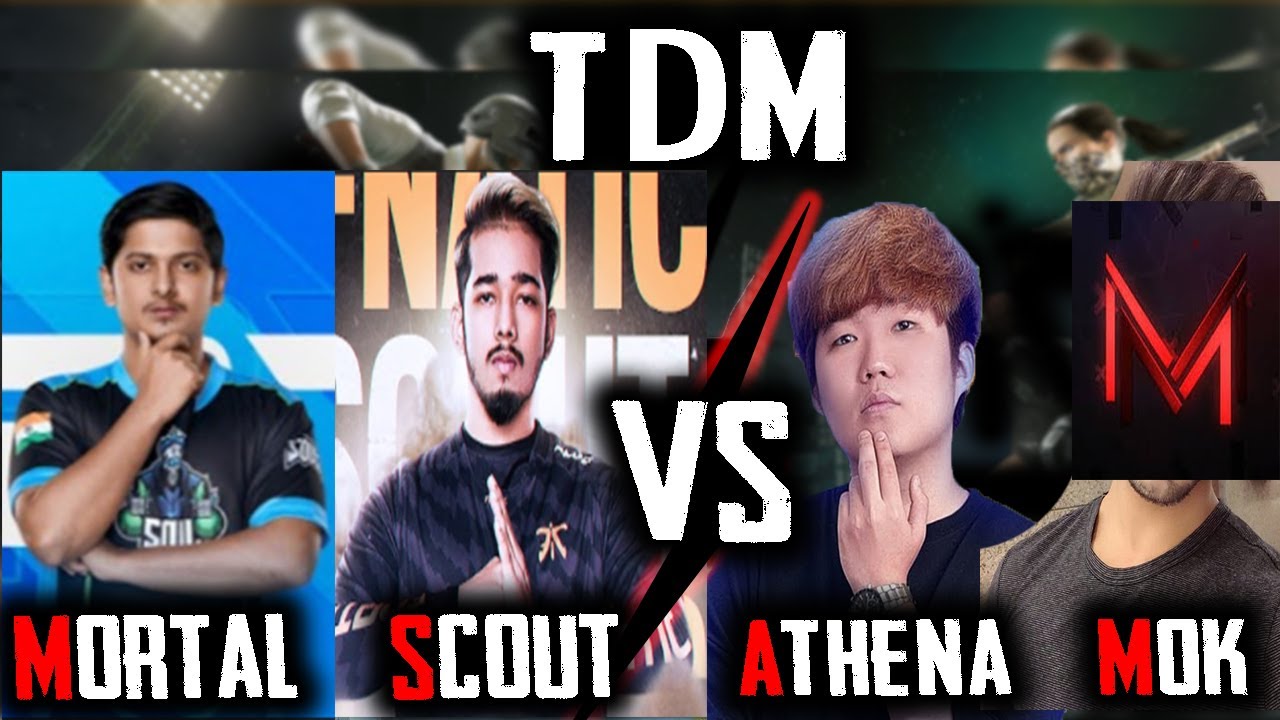 Mortal + Sc0ut Vs. Athena + MOK TDM "Mortal's POV" - PUBG mobile - YouTube
