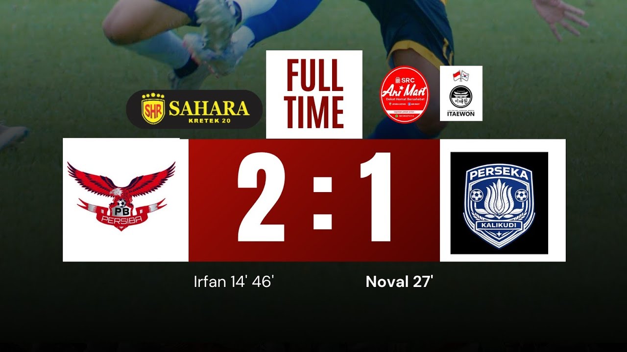 Altamash TV Official is live! Persiba Banjarwaru vs. Perseka Kalikudi  