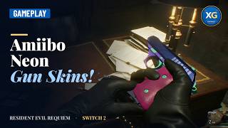 Resident Evil Requiem Switch 2 - Neon Amiibo Weapon Skins!