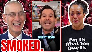 Players Union got SMOKED! Sports Executive: Adam Silver, WNBA Owners KICKED THEIR A$$E$ on CBA!
