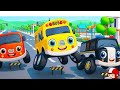 “Wheels on the Bus | Fun Nursery Rhyme for Kids with Sing Along & Colorful Animation!”