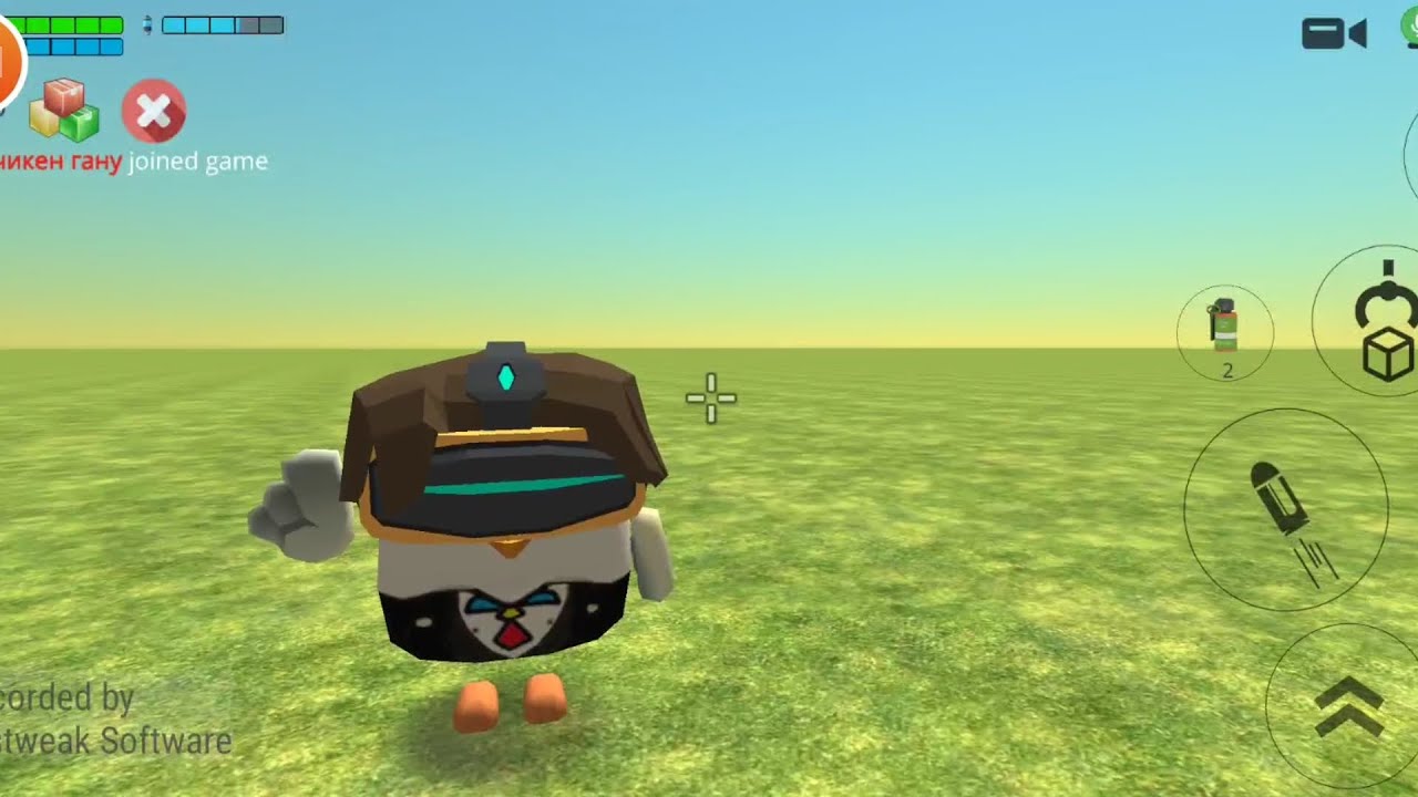 Играю в обновление 5.0.01 в Chicken gun!!!!