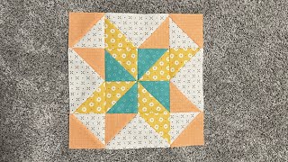 Star quilt block tutorial