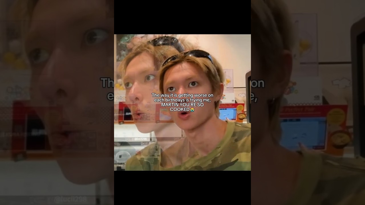 Martin is so cooked🫣