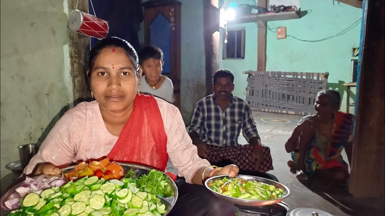 గంగలక్మి దొండకాయ కూర చేసింది 🥰😋testy 😋