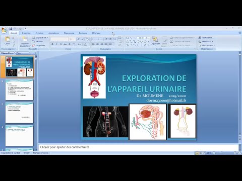 EXPLORATION DE APPAREIL URINAIRE; Dr MOUMEN