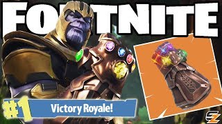 fortnite battle royale gameplay thanos character infinity gauntlet mode - fortnite gauntlet mode