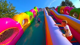 Inflatable Dream Slide | Fun and active games for children | Video for kids
