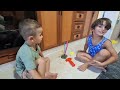 SLIME'DAN DOĞUMGÜNÜ PASTASI YAPTIK Pipet' ten de Mumlar #funny #cute #trending EĞLENCELİ ÇOCUK OYUNU