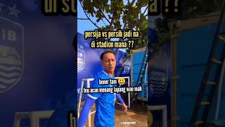 Persija Vs Persib In Which Stadium  Here Is Beckham Putras Answer persib persibbandung