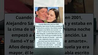 Alejandro Sanz escribió una canción para su hija nada más nacer
