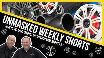 All About Marine Speakers - KICKER UnMasked - Shorts