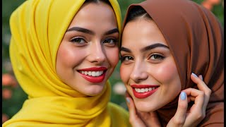 Romantic Hijab Kiss A Soft And Beautiful Love Scene