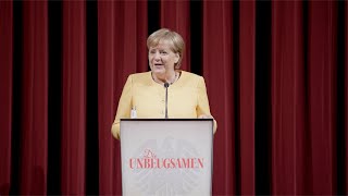 DIE UNBEUGSAMEN - Premiere - Grußwort Angela Merkel - ab 26.8.21 im Kino