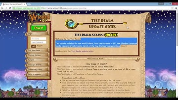 Wizard101: TEST REALM IS OUT STREAMING NOW!!!!!