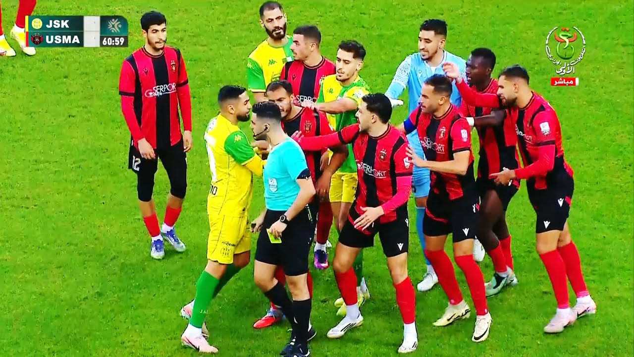 ملخص مباراة شبيبة القبائل و اتحاد العاصمة | كلاسيكو مثير | الدوري الجزائري 2025 JSK Kabylie vs USMA