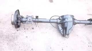 Vw Crafter Mercedes Sprinter Single Wheel Rear Axle For Sale