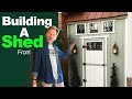 How to Build an Attached Shed.