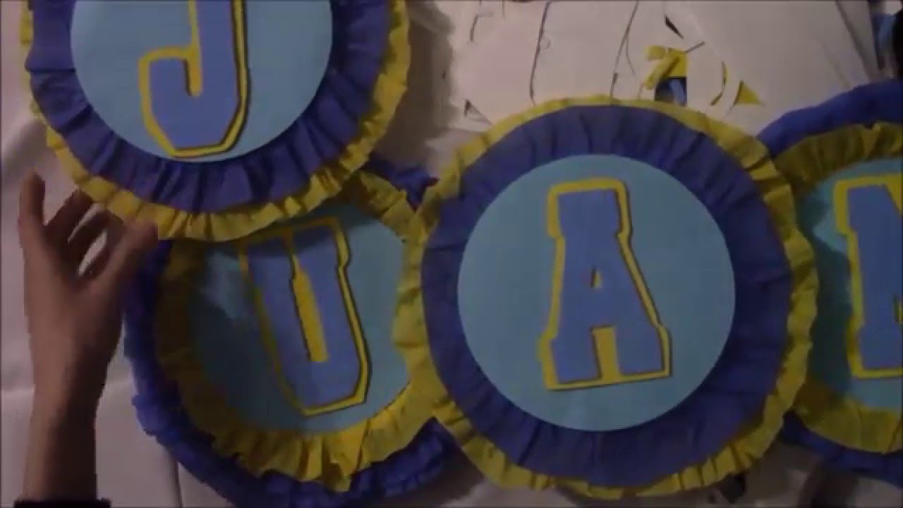 letreros de cumpleaños