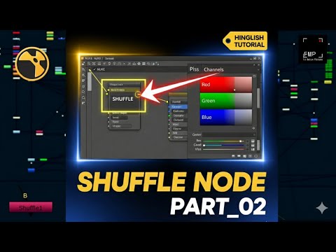 [Nuke Course Beginner] CH-24 Part-02 | Shuffle Node Workflow Explained Simply
