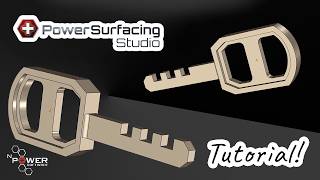 Model a Key in Power Surfacing Studio