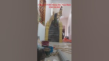 ✅ Lắp đặt cầu thang nhôm đúc tại Đà Nẵng