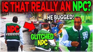 I Pretended to be a GLITCHED NPC In GTA 5 RP #3