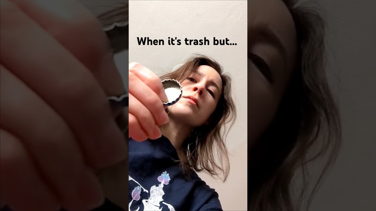 ...You work with miniatures 🤦😅 #miniatures #trashtoart #artistproblems