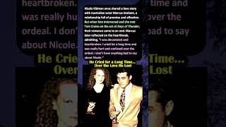 He Cried for a Long Time... Over the Love He Lost