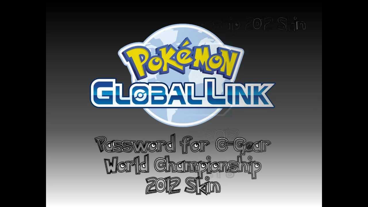 Pokemon Global Link World Championship 2012 C-Gear Skin (Aug 8 - Sept 6)