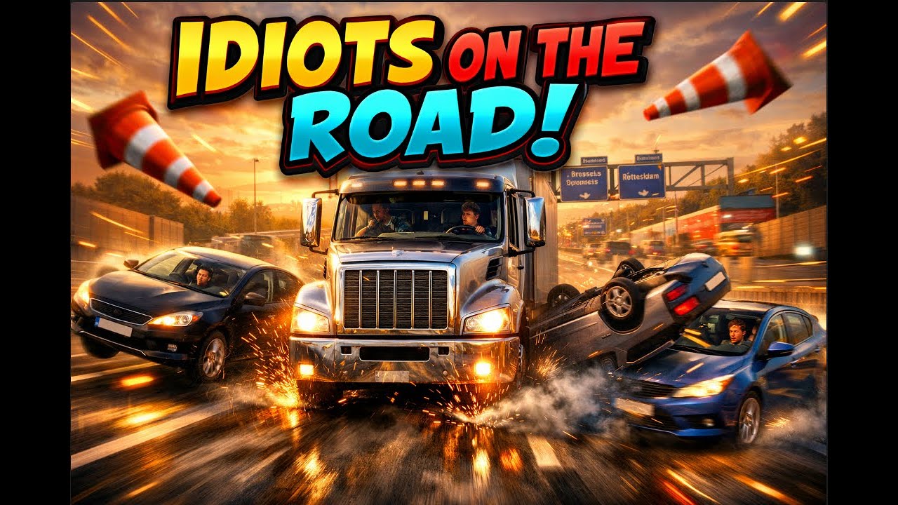 (Euro Truck Simulator 2) - Idiots On The Road TMP