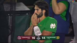 Chip Trayanum Game Winning Touchdown Run | #6 Ohio State vs #9 Notre Dame