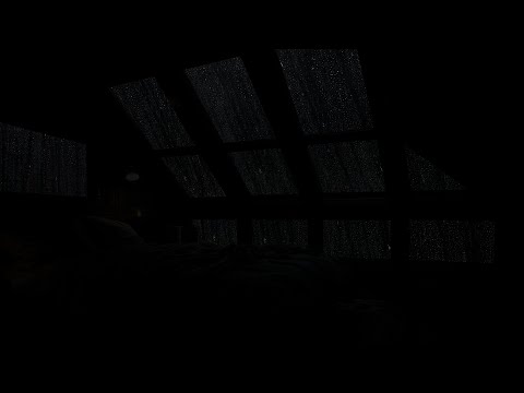 Dark Screen With Rain On Your Bedroom Window A Deep Sleep For Tomorrow Full Of Energy