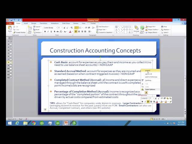 QuickBooks Desktop/Enterprise for Construction & Contractors class=