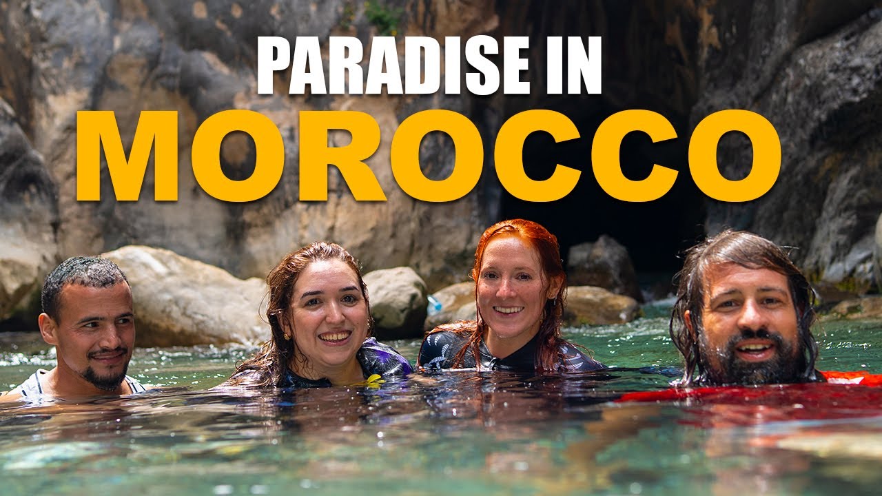 Marruecos Secreto: Un Río Escondido entre Montañas que Parece de Otro Mundo - Viaje en Familia