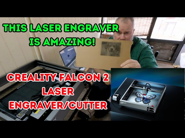 Creality Falcon 2 DETAILED Setup Guide, Assembly, LaserGRBL, Fume