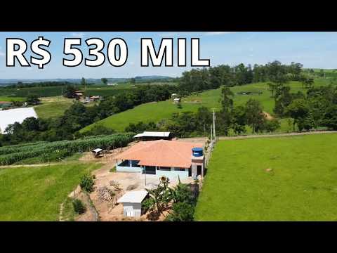 CHÁCARA DO ELIANDRO COM CASA BOA PASTO E LAVOURA R$ 530 MIL - REC-003